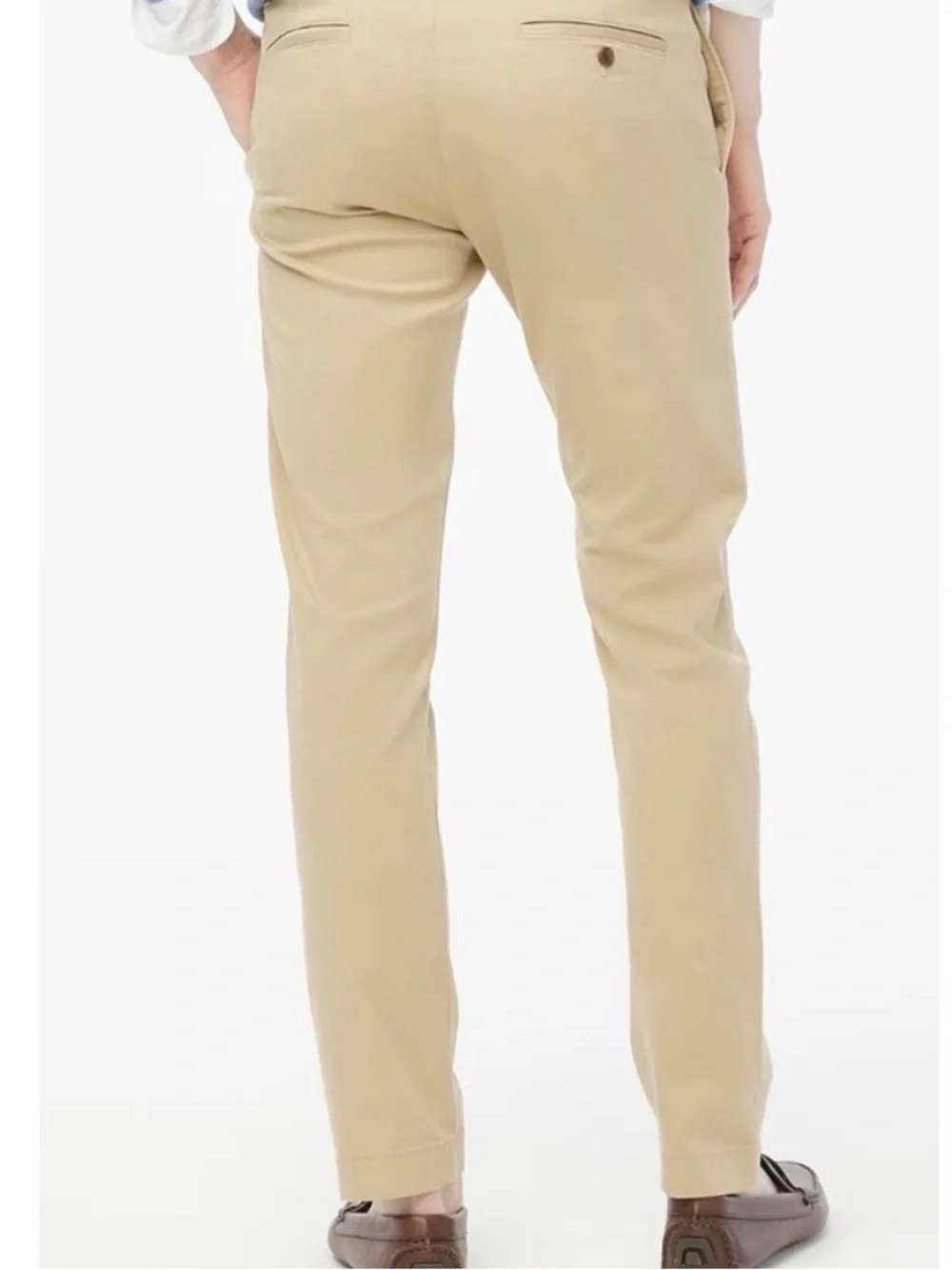 J crew light khaki Slim-fit flex chino pant